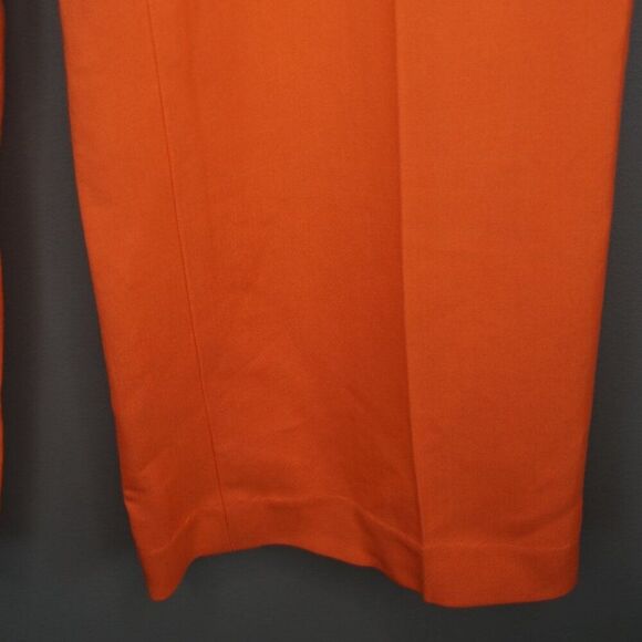 New A.L.C. Kennedy Straight Leg Trousers in Clementine Orange size 4 - Picture 13 of 16